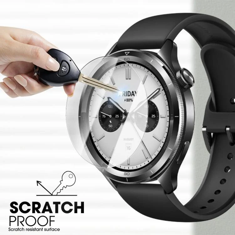For Xiaomi Watch Color 2 Full-Screen Anti-Fingerprint HD Positioning Easy Installation Watch Tempered Glass Film - Image 6