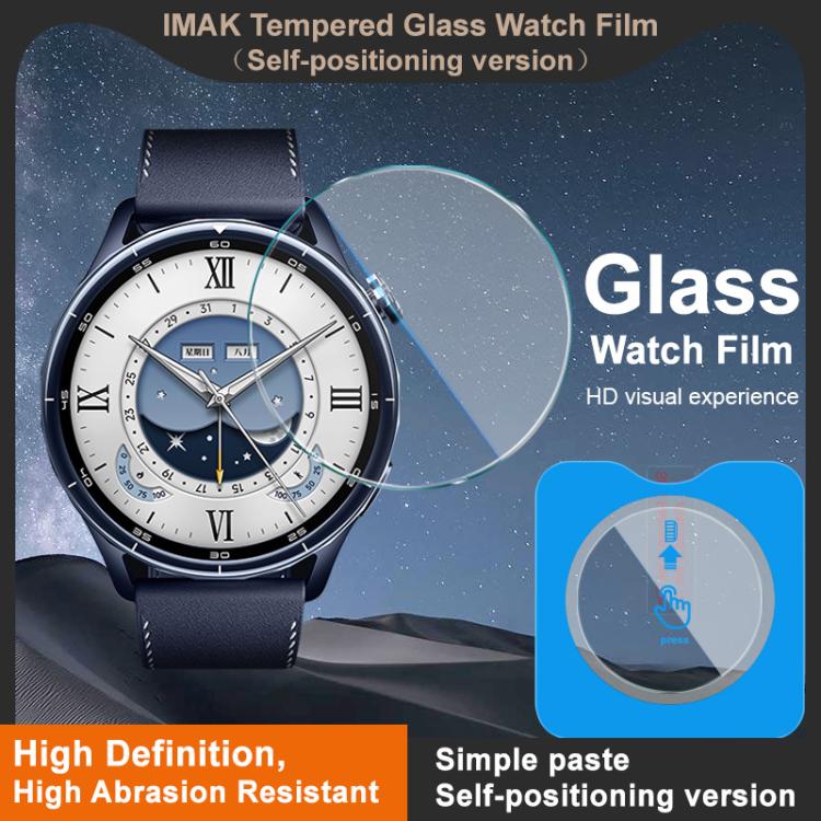 For Xiaomi Watch S5 46mm imak Tempered Glass Watch Film, Self-positioning Version - Image 3