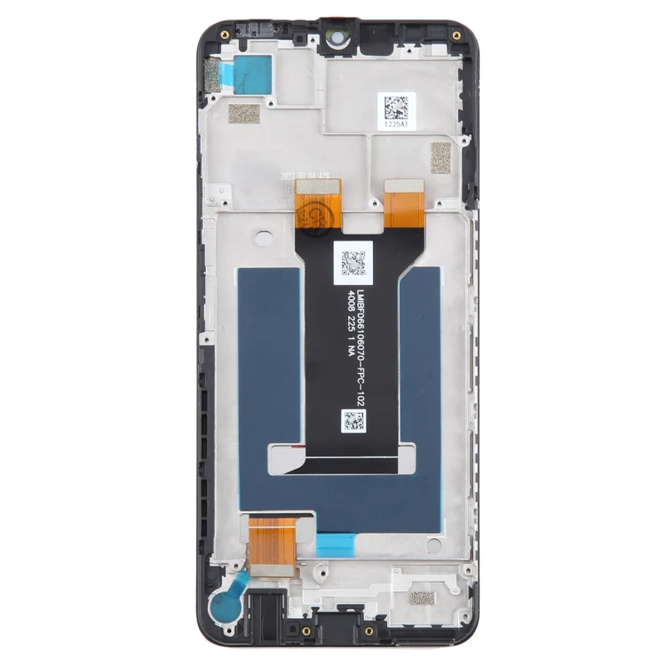For ZTE Blade V40 Design 8046 LCD Screen Digitizer Full Assembly with Frame (Black) - Image 3