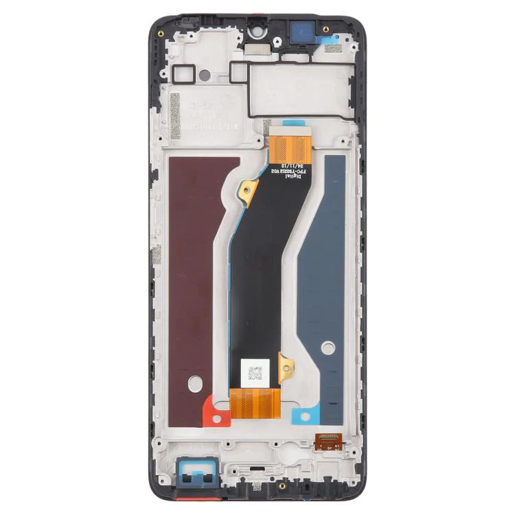 For ZTE Blade V70 Max LCD Screen Digitizer Full Assembly with Frame (Black) - Image 3