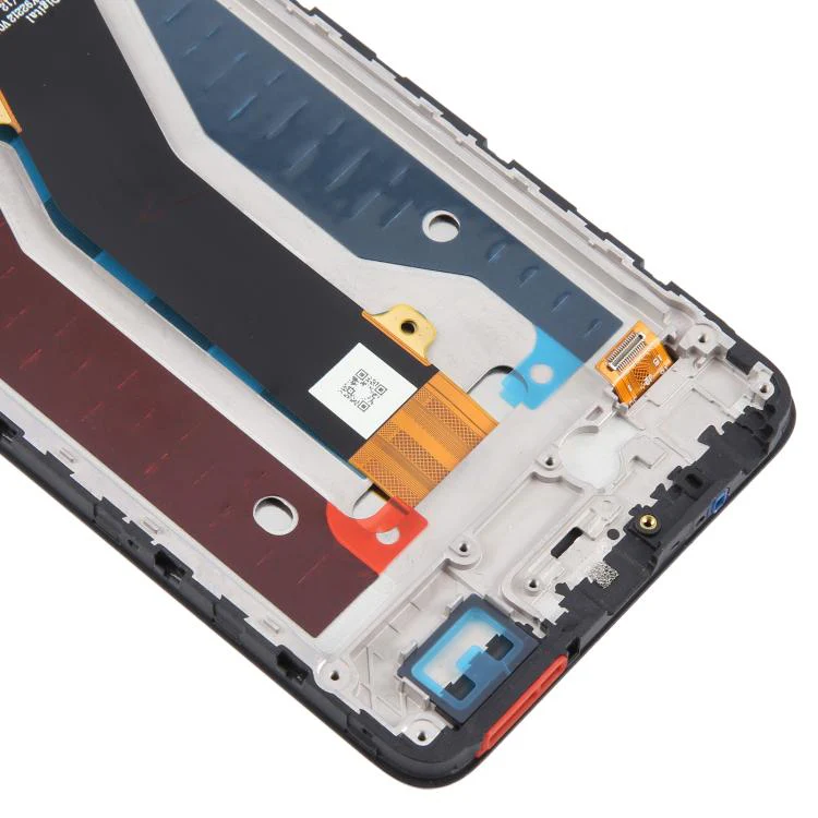 For ZTE Blade V70 Max LCD Screen Digitizer Full Assembly with Frame (Black) - Image 4