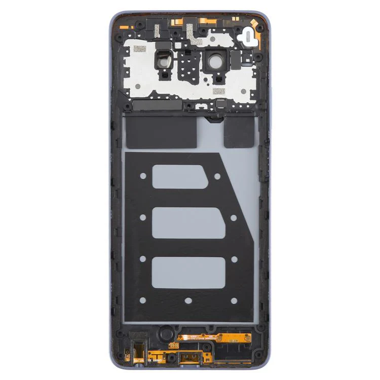 For ZTE Blade V70 Max Plastic Battery Back Cover with Middle Frame / Camera Lens Cover(Purple) - Image 3