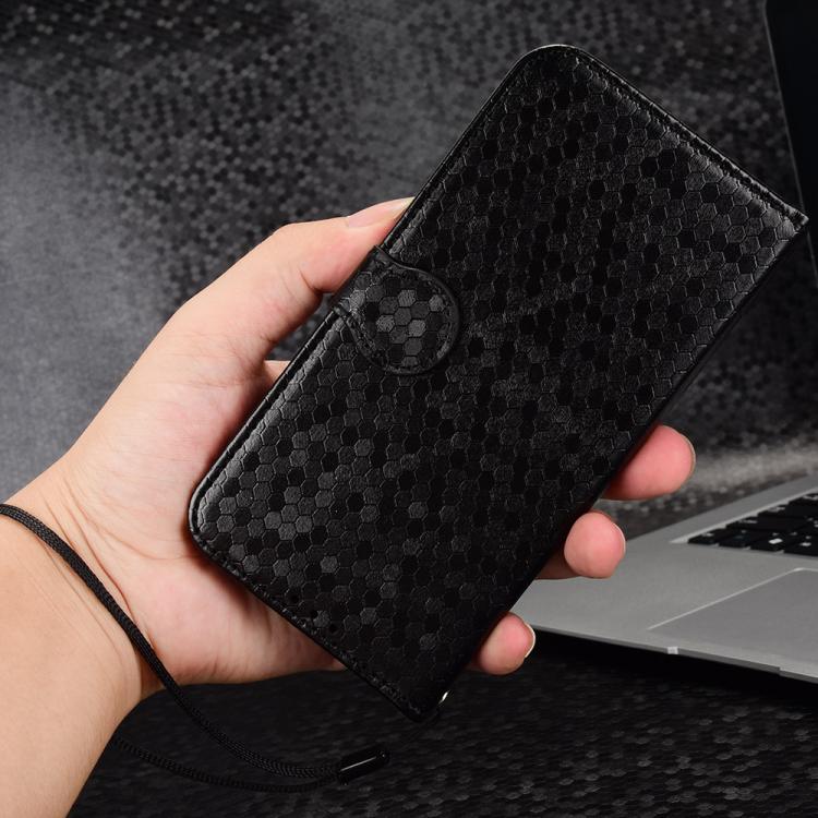 For ZTE nubia Neo 5 GT 5G Honeycomb Dot Texture Leather Phone Case(Black) - Image 6