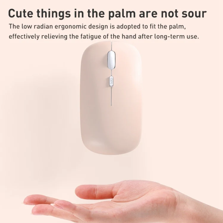 FOREV FVW312 1600dpi 2.4G Wireless Silent Portable Mouse(White) - Image 2