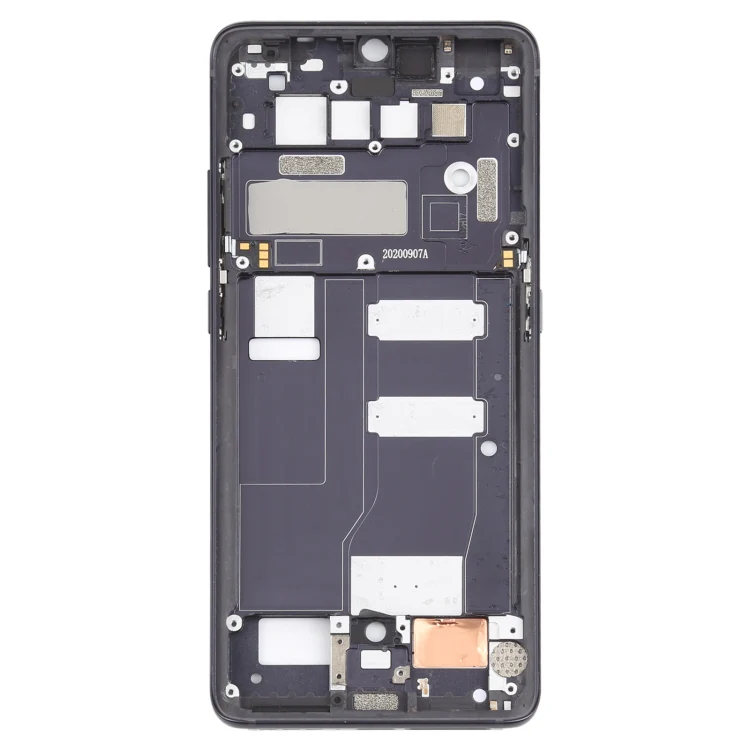 Front Housing LCD Frame Bezel Plate for TCL 10 Pro T799B T799H(Grey) - Image 2