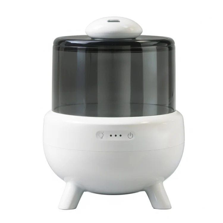 FS102 2L Ultrasonic Aromatherapy Colorful Night Light Desktop Humidifier, Spec: EU Plug(White)