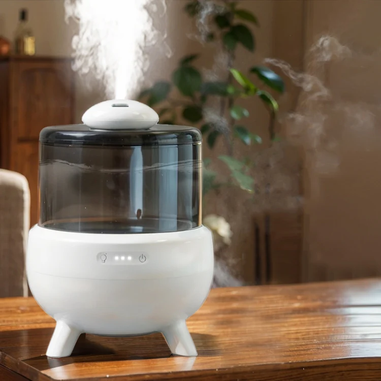 FS102 2L Ultrasonic Aromatherapy Colorful Night Light Desktop Humidifier, Spec: US Plug(White) - Image 10