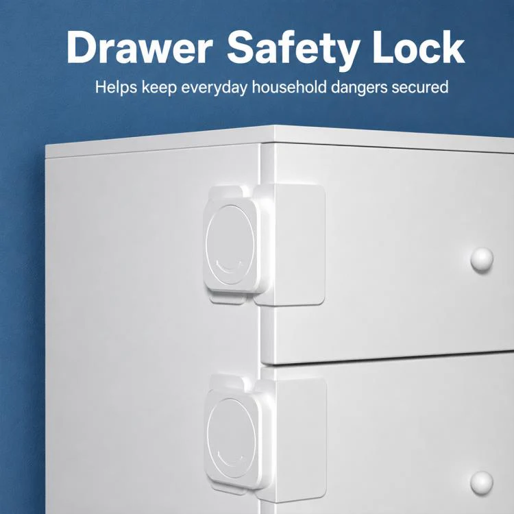 FS18A Baby Multifunctional Anti Open Cabinet Safety Lock(White) - Image 3