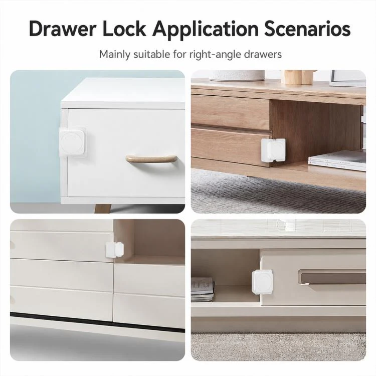 FS18A Baby Multifunctional Anti Open Cabinet Safety Lock(White) - Image 6