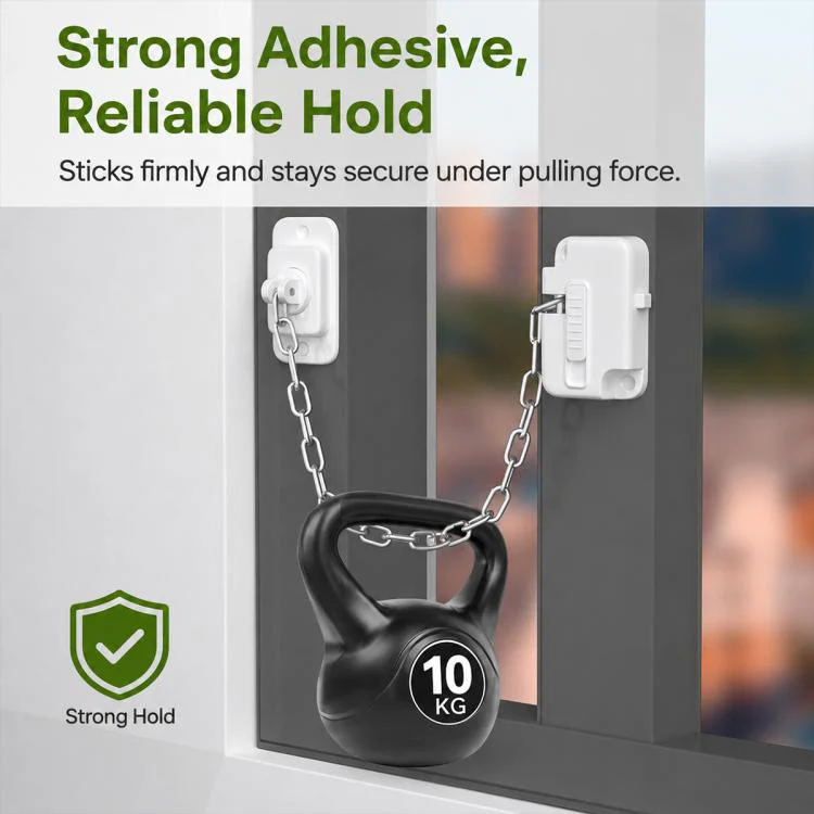 FT756 Multifunctional Child Safety Locks Adjustable Door and Window Limiters(White) - Image 7