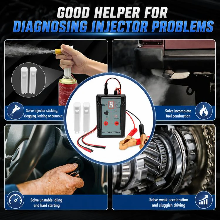 Fuel Injector Tester And Cleaner With 2 Size Adapters(ZK0102) - Image 5