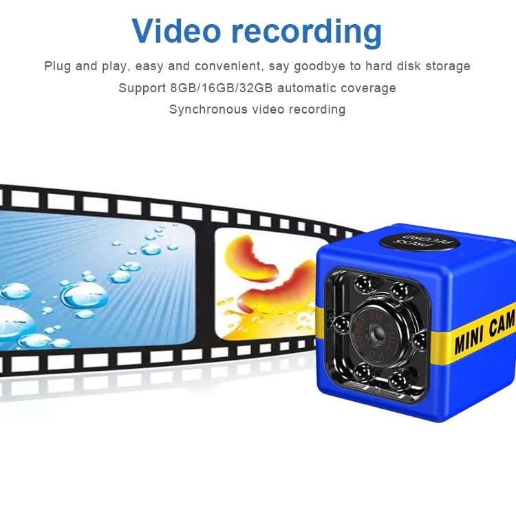 FX01 1080P Outdoor Sport HD Aerial DV Camera (Red) - Image 11