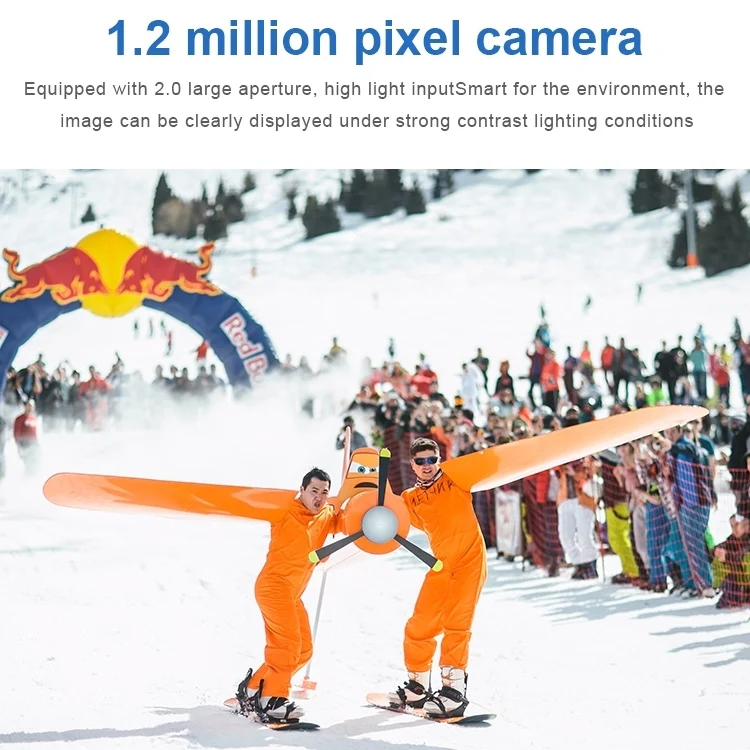 FX01 1080P Outdoor Sport HD Aerial DV Camera (Red) - Image 12
