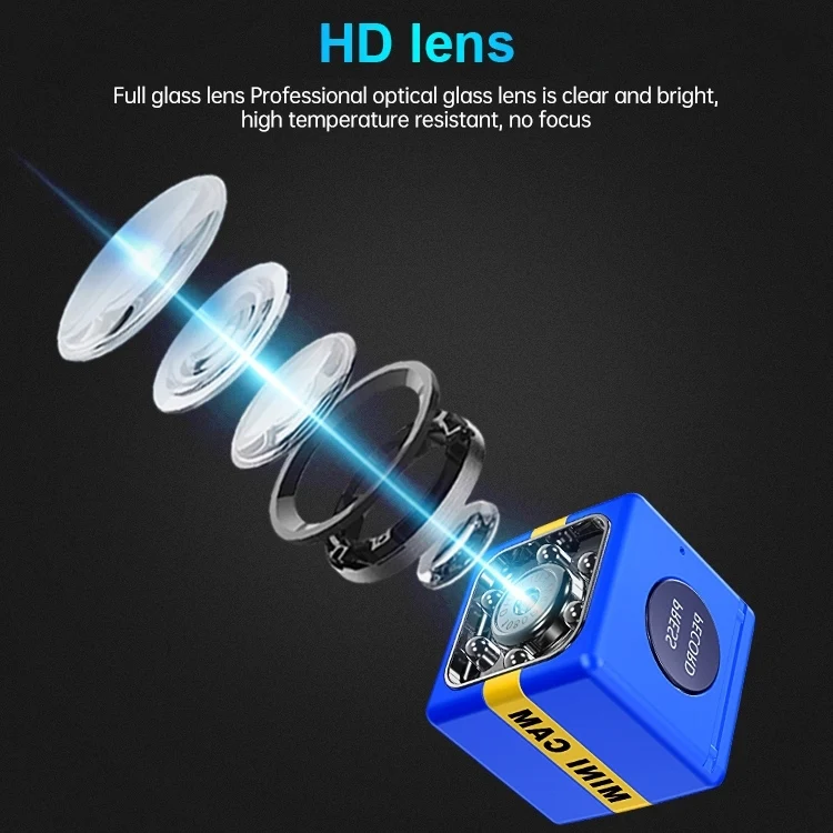 FX01 1080P Outdoor Sport HD Aerial DV Camera (Red) - Image 6
