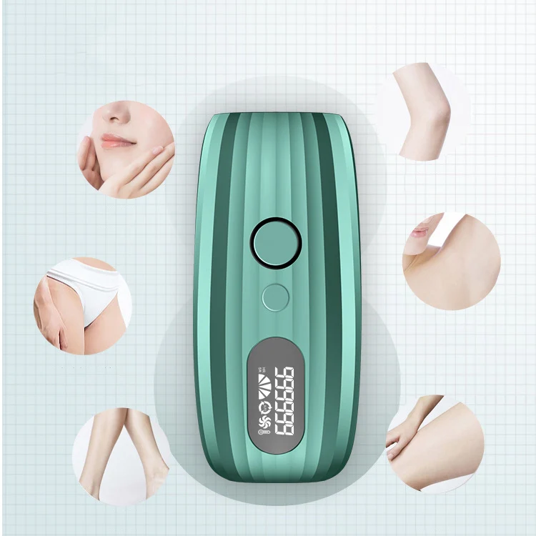 FY-B500 Laser Hair Removal Equipment Household Electric IPL Hair Removal Machine, Plug Type:US Plug(Light Green) - Image 7