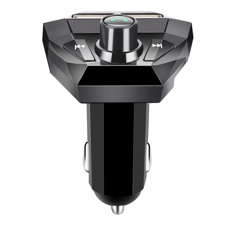 G18 Car Bluetooth Hands-Free MP3 Player Dual USB Bluetooth Charge FM Transmitter Bluetooth Receiver(Black) - Image 4