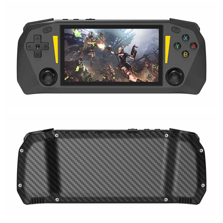 G33 4.3-inch IPS OLED Handheld Game Console Supports Two-Player Battles, External TF card:64G(Black) - Image 2