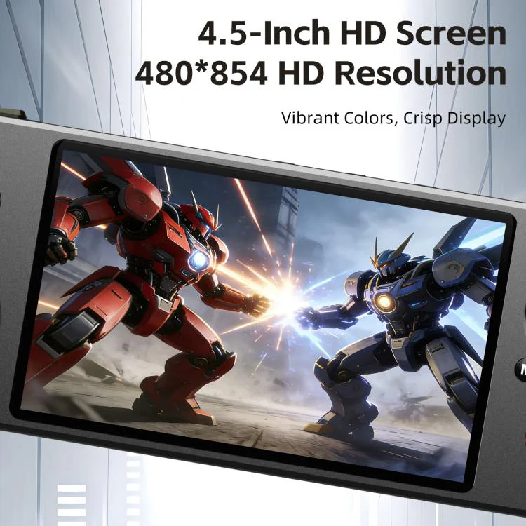 G36 4.5-inch IPS OLED Handheld Game Console Supports 23+ Emulators, External TF card:16G(Black) - Image 4