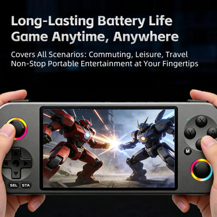 G36 4.5-inch IPS OLED Handheld Game Console Supports 23+ Emulators, External TF card:16G(Black) - Image 9
