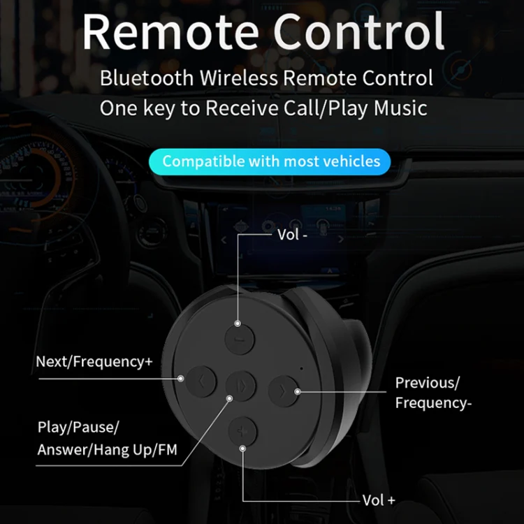 G63 Car Multi-function Bluetooth Charger Cup Support Hands-free Call / USB Charging / Navigation Broadcast, with Remote Control - Image 4
