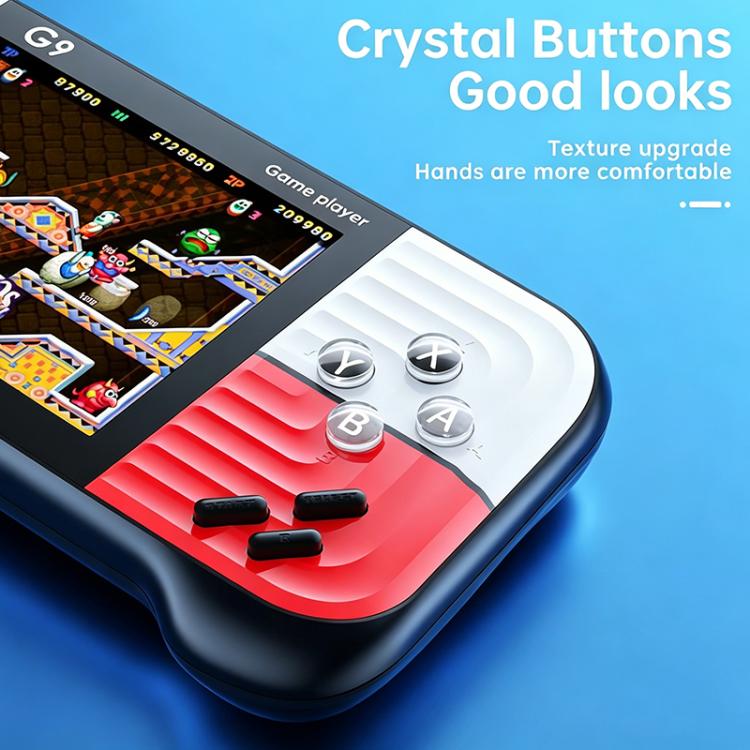 G9 3.0 inch Screen Portable Retro Handheld Video Game Console Built-in 600 Games, Model:Single(Red) - Image 15