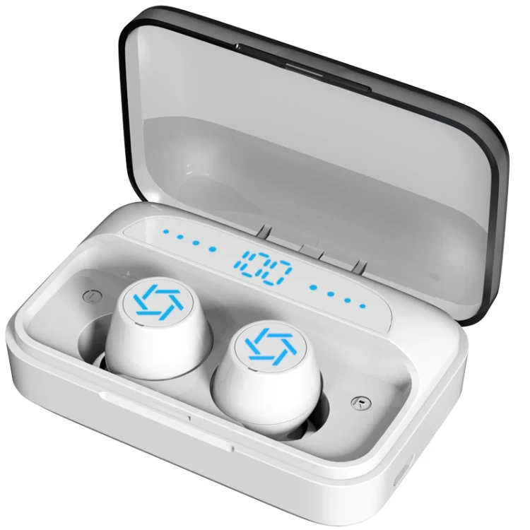 Galante S15 Bluetooth 5.0 True Wireless Bluetooth Earphone with Charging Box (White) - Image 2
