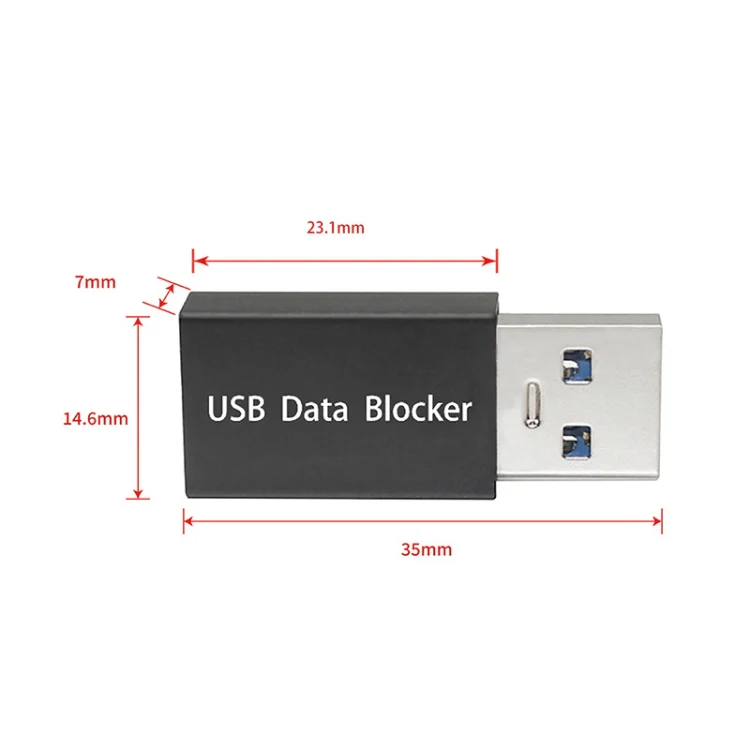 GEM02 USB Data Blocker Charging Connector(Rose Gold) - Image 3