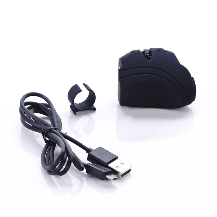 GM306e Bluetooth Finger Lazy Mice Charging Phone Tablet Notebook Universal Mice(Black) - Image 4