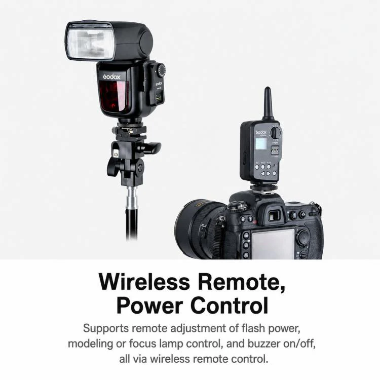 Godox FT16-S Transmitter+2 Receiver Studio Light Camera Flash Trigger - Image 2