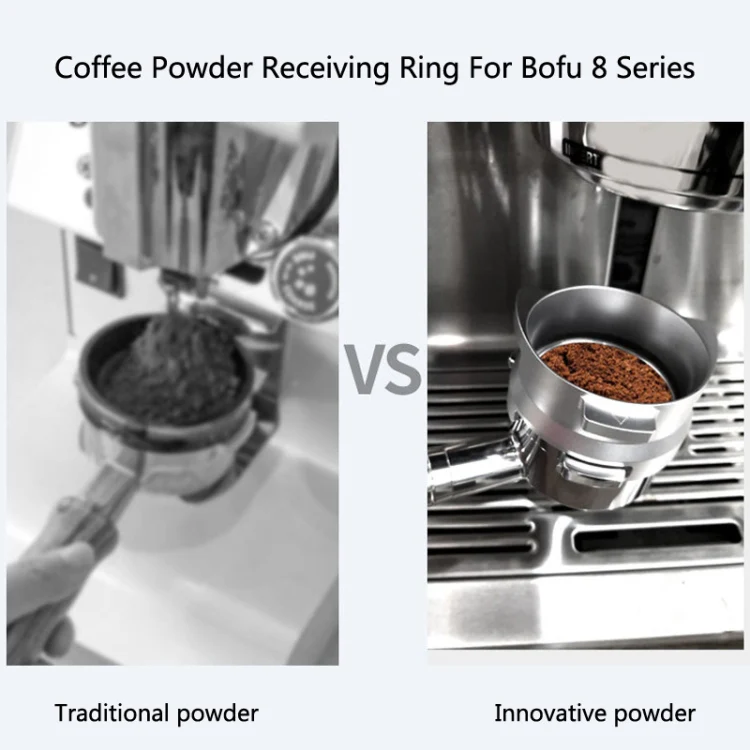 GOP8954 Alloy Coffee Powder Receiving Ring For Breville 8 Series(Black) - Image 6