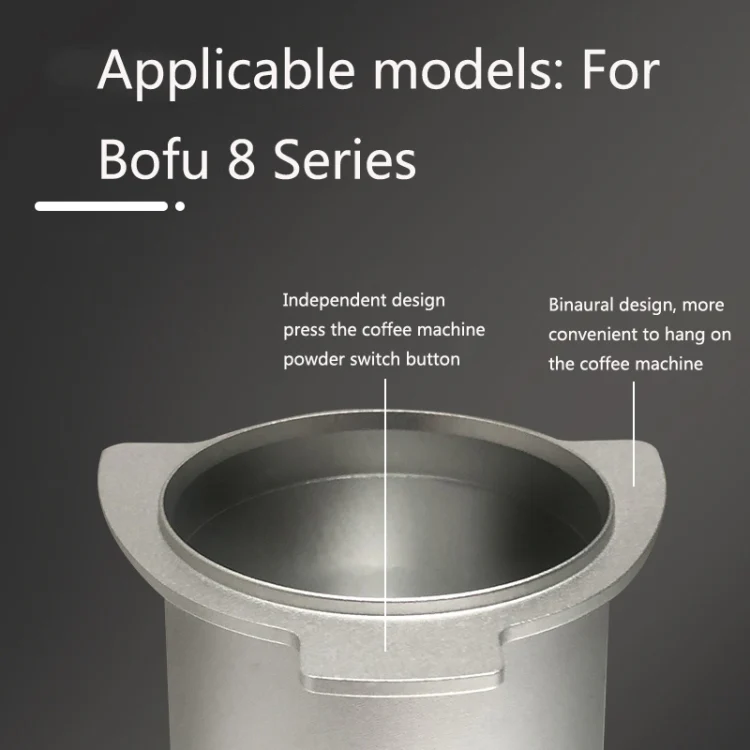 GT-1 Alloy Coffee Powder Receiving Cup For Breville 8 Series(Silver) - Image 6