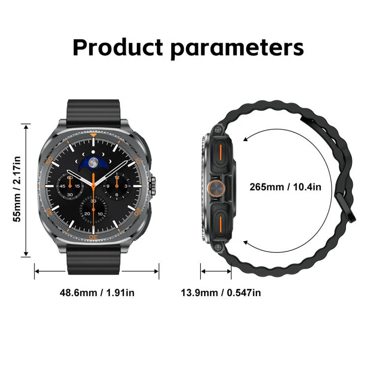 GT99 1.53-inch Display 2-in-1 Smart Sports Watch TWS Bluetooth Earphones(Black) - Image 22