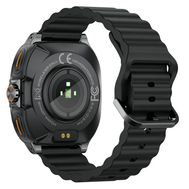 GT99 1.53-inch Display 2-in-1 Smart Sports Watch TWS Bluetooth Earphones(Black) - Image 4