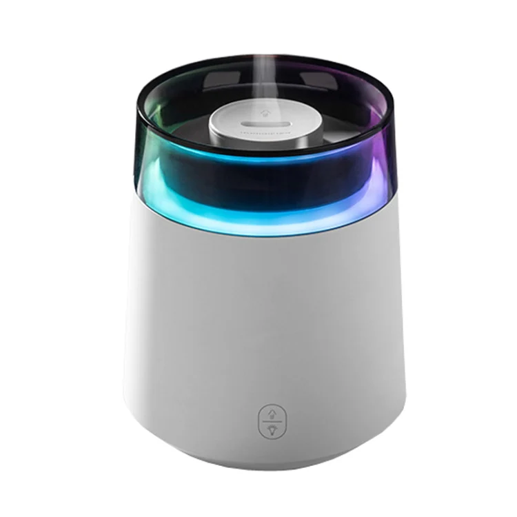 H10 Home Portable Office Aromatherapy Diffuser Running Horse Night Light Large Fog Humidifier(White)