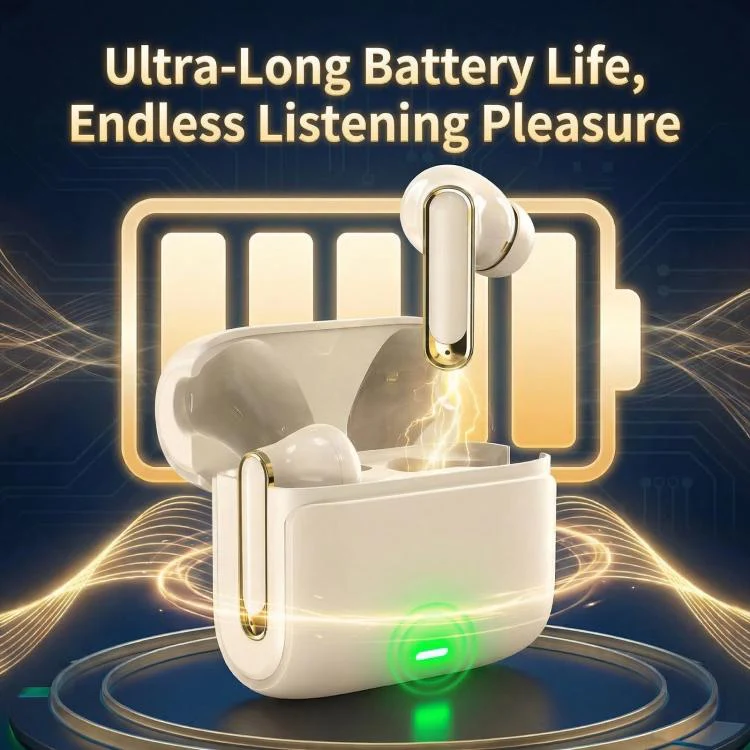 H915A Compact In Ear Wireless Bluetooth Earphone(White) - Image 3
