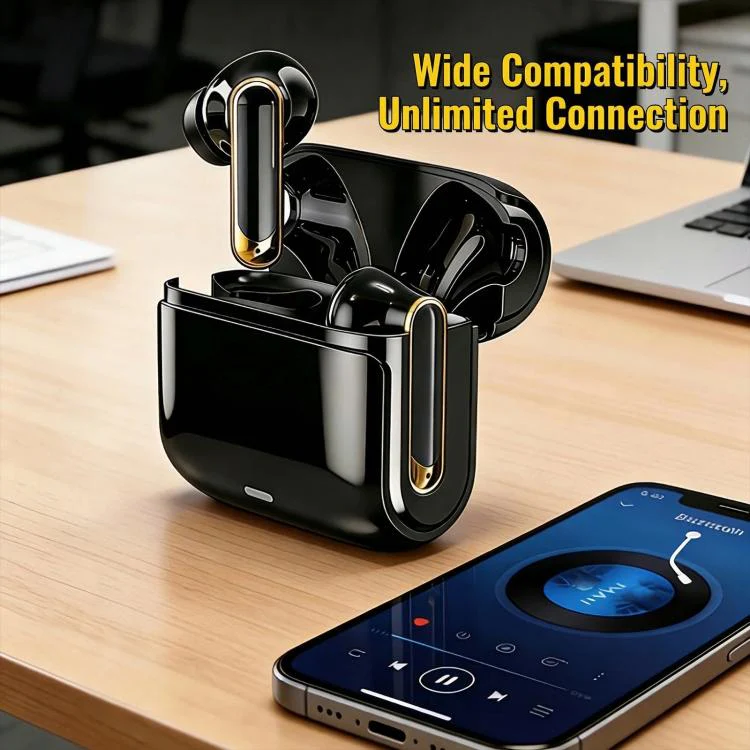 H915A Compact In Ear Wireless Bluetooth Earphone(White) - Image 6