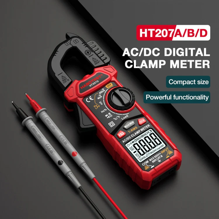 HABOTEST HT207D Multifunctional Digital Clamp Multimeter - Image 3