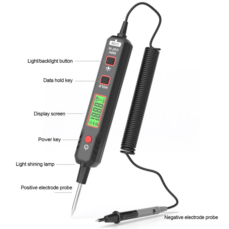 HABOTEST HT86B Car Digital Display Multimeter - Image 2