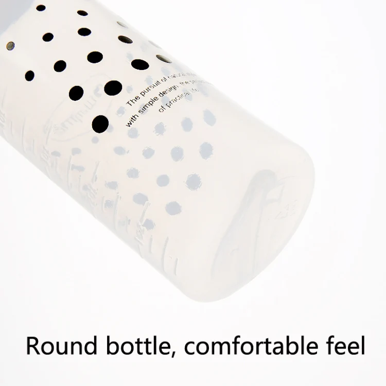 Hair Dyeing Hair Care Dry Cleaning Bottle Squeeze Transparent Rinse Scale Bottle Hairdressing Tools(Black) - Image 4