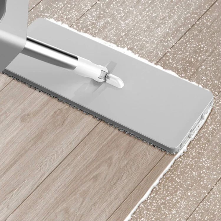 Hand-Free Household Large Mop Wet & Dry Floor Mop, Style:With Bucket, Specification:36cm (7 Rag) - Image 5