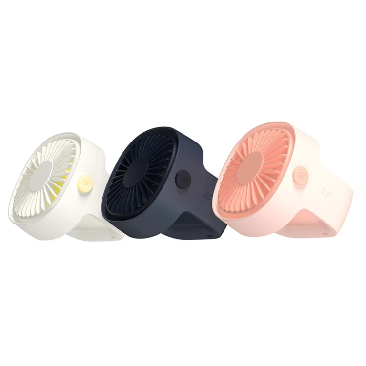 Handheld Desktop Outdoor Student Mute USB Mini Fan(Pink) - Image 2