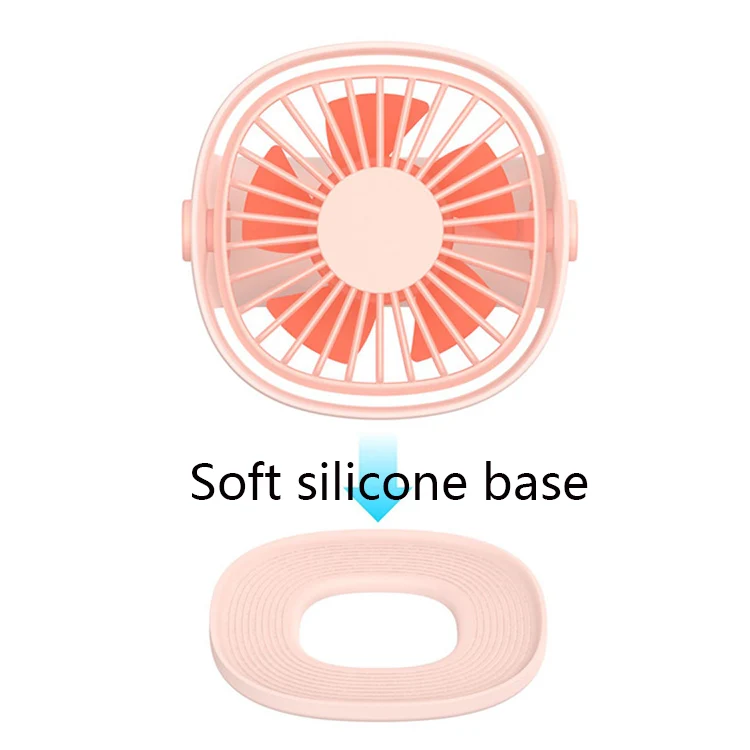 Handheld Desktop Outdoor Student Mute USB Mini Fan(White) - Image 3