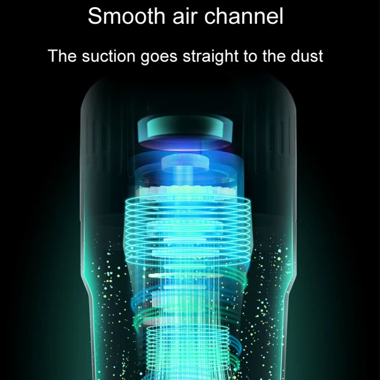 Handheld Household Vacuum Cleaner Car Small Powerful Dust Extractor, Model: Wireless High Configuration - Image 17