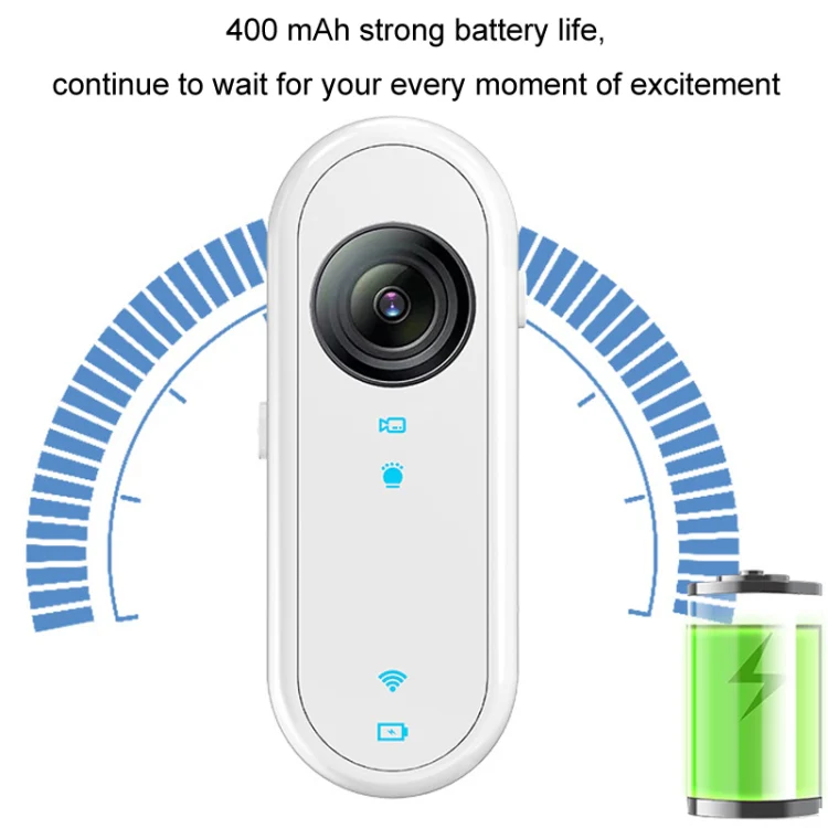 HD Outdoor Portable Pet Recorder Cycling Sports Camera, Specifications: With Silicone Collar - Image 3