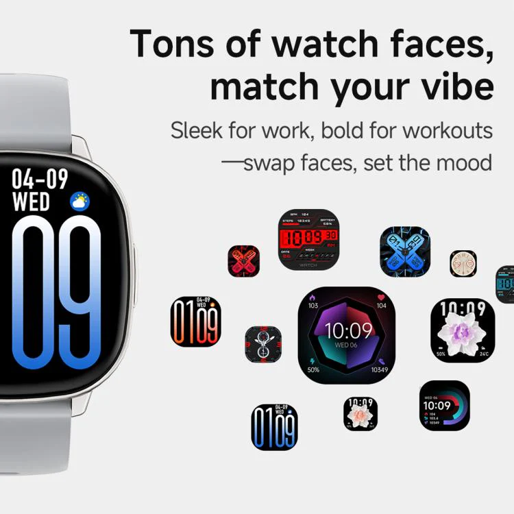 HD17 Air 1.73-inch AMOLED Display Ultra-thin Smart Sports Watch(Orange) - Image 10