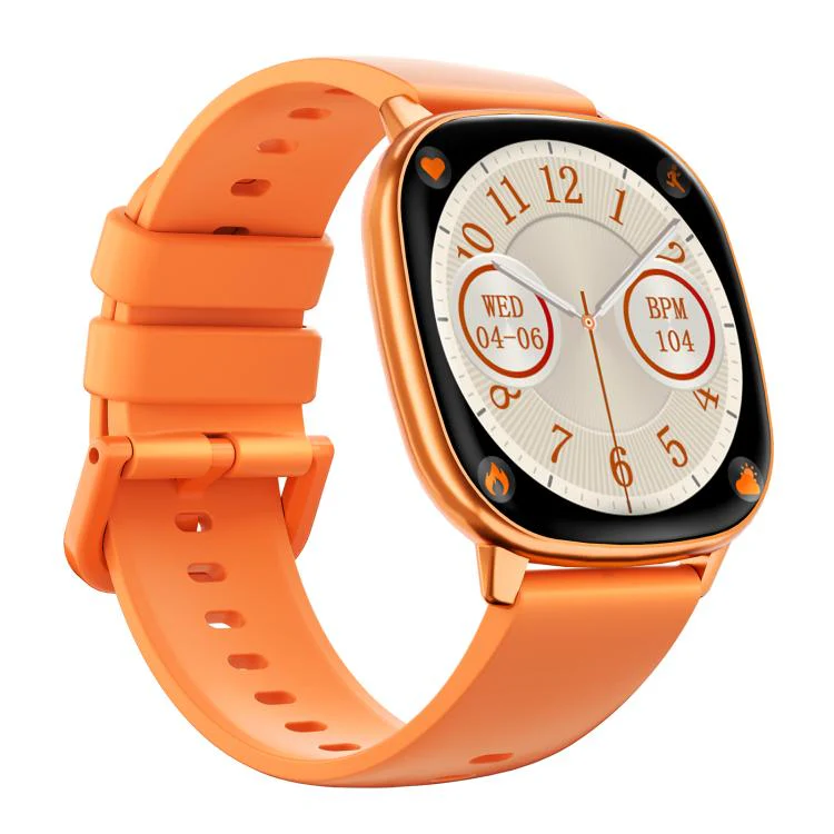 HD17 Air 1.73-inch AMOLED Display Ultra-thin Smart Sports Watch(Orange) - Image 3