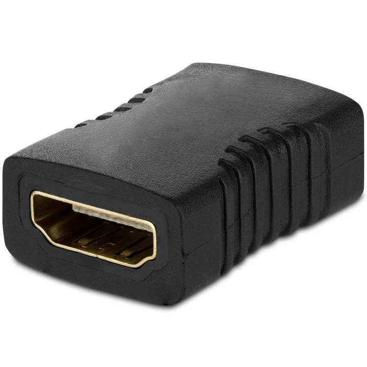 HDMI 19 Pin Female to HDMI 19Pin Female Adapter(Black) - Image 2