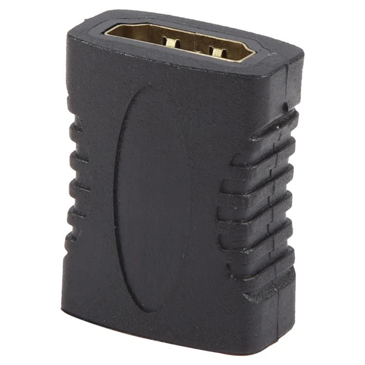 HDMI Female to HDMI Female adapter (Gold Plated)(Black) - Image 3