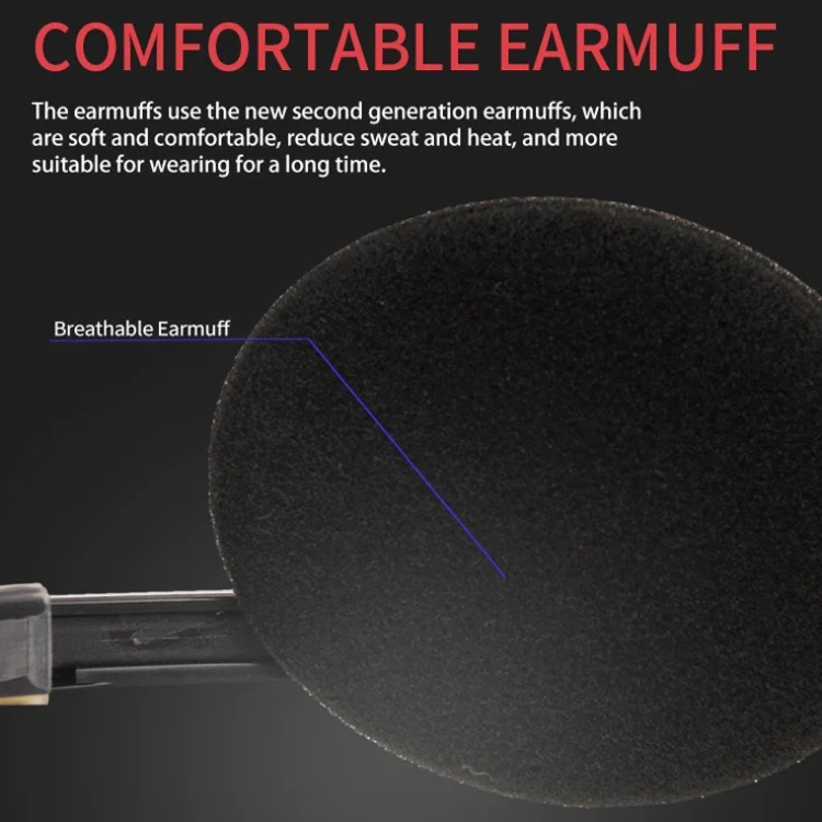 Head-Mounted Wired Headset With Microphone, Style: GAE-109 - Image 5