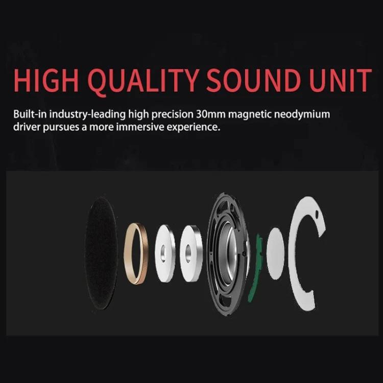 Head-Mounted Wired Headset With Microphone, Style: GAE-440 A - Image 4